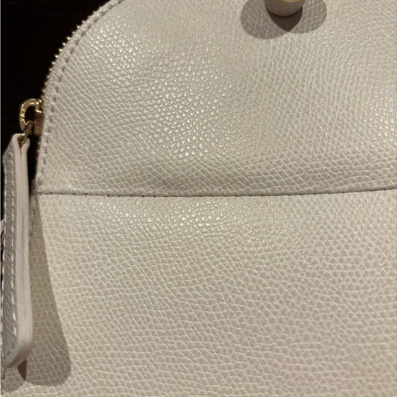 Furla Like New White Handbag - Picture 6 of 12
